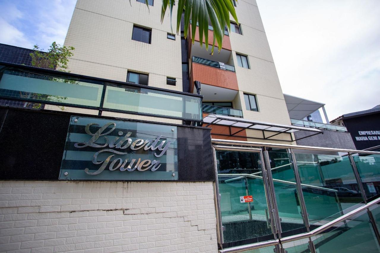 Liberty Tower #801- Ape Em Tambau Por Carpediem Apartment โจเอาเปสโซอา ภายนอก รูปภาพ